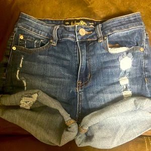 Jean shorts